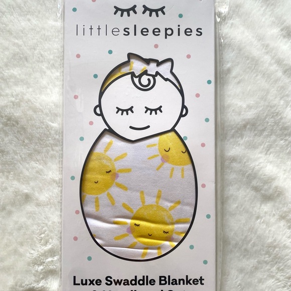 ☀️NIB LS Sunshine Swaddle Set☀️ - Picture 3 of 3